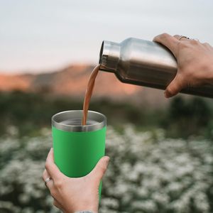 48PCs 20oz Vaso de acero inoxidable a granel con tapa, taza de viaje aislada al vacío de doble pared, taza de café con recubrimiento en polvo - Product Image 6