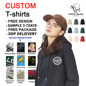 เสื้อฮู้ดดี้ผ้าฝ้ายคุณภาพสูงแบบสบายๆ สั่งทำได้ เนื้อผ้านุ่มฟู แขนยาว ใส่สบาย มีหลายสี เสื้อฮู้ดดี้ผ้าฝ้ายสำหรับผู้ชาย - Product Image 2