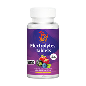 Tabletas de Electrolitos para Adultos ODM OEM, Calcio, Reduce el Estrés por Calor, Aumenta la Resistencia, Evita el Mal de Estómago, Apoyo Energético, Hidratación Natural - Product Image 1
