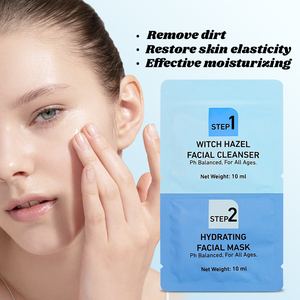 Juego de Cuidado Facial Nocturno 2 en 1: Limpiador Facial y Mascarilla Nocturna Hidratante y Nutritiva con Ácido Hialurónico - Product Image 3