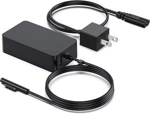 Adaptateur secteur 65W <span class=keywords><strong>Surface</strong></span> Pro 15V 4A PD <span class=keywords><strong>Chargeur</strong></span> avec port DC Compatible avec Microsoft <span class=keywords><strong>Surface</strong></span> Pro Laptop 5/4 <span class=keywords><strong>Surface</strong></span> <span class=keywords><strong>Book</strong></span> <span class=keywords><strong>3</strong></span> - Product Image 2