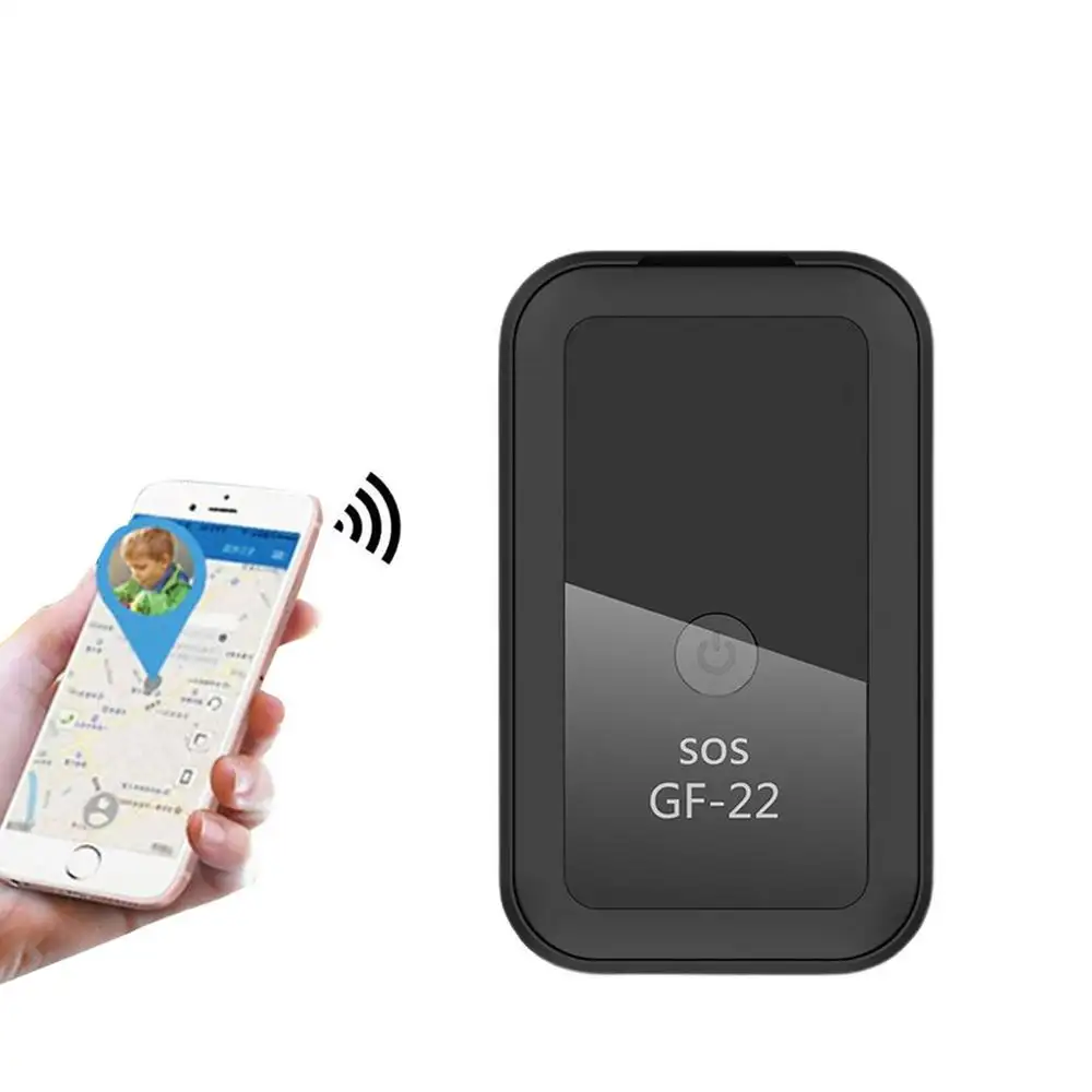 Manyetik GF-22 Mini GPS takip cihazı gerçek zamanlı çocuklar/Pet/araba GSM/GPRS/GPS takip cihazı toptan