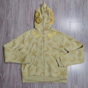 <span class=keywords><strong>Felpa</strong></span> da <span class=keywords><strong>uomo</strong></span> con cappuccio <span class=keywords><strong>blu</strong></span> da 500gsm con <span class=keywords><strong>cerniera</strong></span> completa personalizzata con Zip - Product Image 2