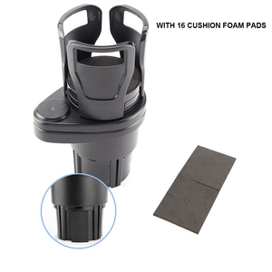 C0263 2-in-1 auto-onderdelen antislip bekerhouder draaibare waterbekerhouder multifunctionele dubbele houder auto accessoire - Product Image 2