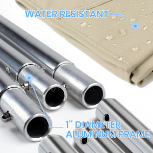 Easepal 2 Bow Bimini Tops 600D Poliéster Impermeable Pesca Barco Canopy Polvo Rayos UV Resistente Bimini Top para Barcos - Product Image 3