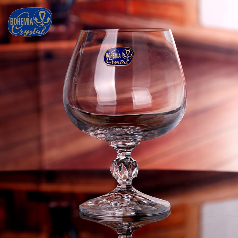 Grosir Stemware Kristal Bohemian Stemware Kristal Snifter Bening Buatan Tangan XO Brandy Kristal Cognac Brandy Kaca