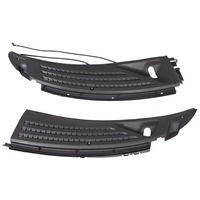 Panneaux de capot d'essuie-glace pour Ford F150 2009 2010 2011 2012 2013 2014, kits de carrosserie de camion, cache de ventilation du pare-brise