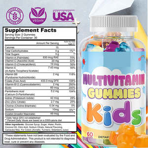 Vitaminas para Niños en Gomitas, Precio al por Mayor 2026, Multivitaminas en Gomitas para Niños, Ositos de Gomitas con Vitaminas para Niños - Product Image 2
