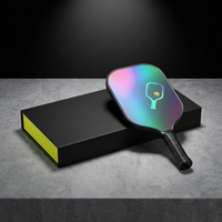 Scatola di Lusso Biodegradabile per Racchetta da Pickleball con Chiusura Magnetica, Finitura Lucida/Opaca, Stampa in Lamina d'Oro Personalizzabile