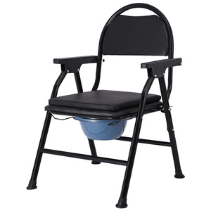 Chaise de toilette portable en acier carbone pour personnes âgées et femmes enceintes, usage hospitalier - Product Image 1