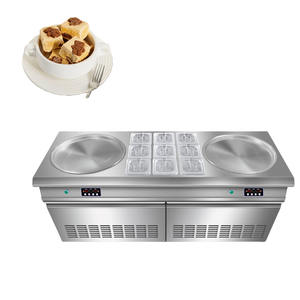 Máquina de helados fritos de rollos de <span class=keywords><strong>helado</strong></span> congelado de acero inoxidable de alta calidad al mejor <span class=keywords><strong>precio</strong></span> - Product Image 1