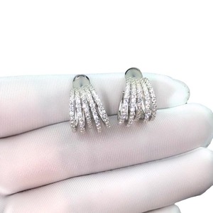 Orecchini a Cerchio Multistrato per Donne, Accessorio Moda per Uso Quotidiano - Product Image 5