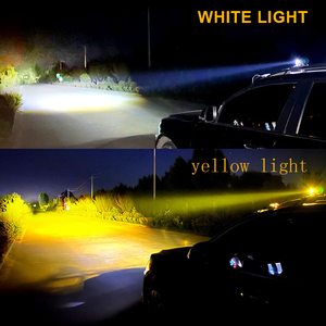 Prix de gros Phares antibrouillard LED 2,6 pouces, yeux d'ange bicolores, 60W, 12V-24V, mini projecteurs pour moto - Product Image 6