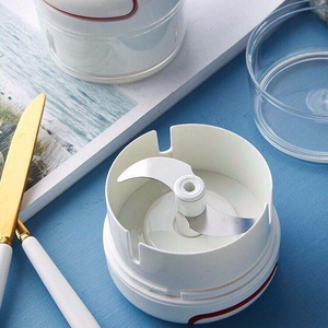 New Kitchen Hand Press Garlic Crusher Mincer Meat Slicer Onion Masher Manual <b>Vegetable</b> Smasher Fruit <b>Chopper</b> Red Pepper Grinder - Product Image 3