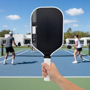 Racchette da Pickleball Agassi Scorpeus Hyperion <span class=keywords><strong>Graf</strong></span> Pro IV 2026 in Fibra di Carbonio Grezza con Nucleo a Nido d'Ape da 16mm per Propulsione Potente - Product Image 1