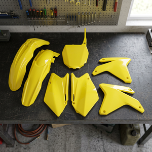 Kit Plastica Giallo XFUN 102 SUKIT404102-6426 per Accessori Moto RMZ 450 2005-2006 - Product Image 2