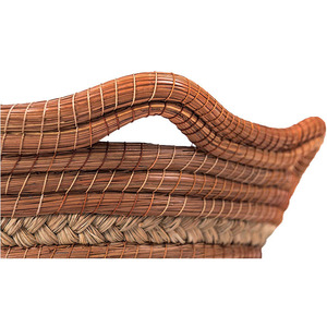 Cestas de Almacenamiento de Mimbre Tejido, Forma Irregular con Asas, Color Marrón, para Frutas y Alimentos - Product Image 3