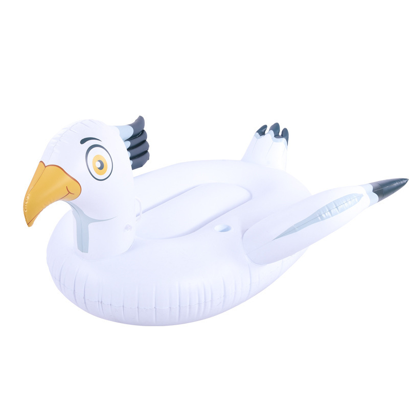 Lot 3 Mouettes Gonflables 62 Cm - PVC Flotteur Piscine - Déco Plage, Soirée, Carnaval