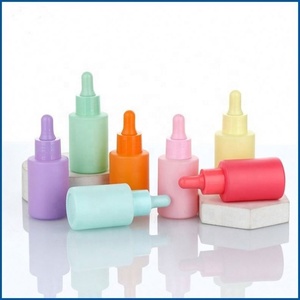 Wholesale Luxury Blue Purple pink 1oz 30ml Essential Oil Glass <b>Dropper</b> <b>Bottle</b> - Product Image 2