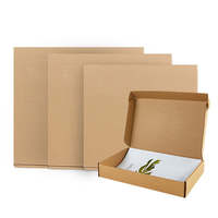 Expédition petites boîtes boîte de papier d'emballage coloré pour vêtements t-shirt carton