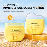 Stick solaire invisible SPF50 à large spectre UVA UVB, résistant à l'eau, léger, soyeux, non gras, à la céramide, pour peaux sensibles