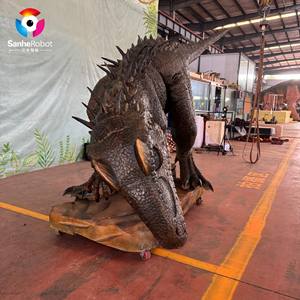 Robot <span class=keywords><strong>Dinosaurio</strong></span> <span class=keywords><strong>Indominus</strong></span> <span class=keywords><strong>Rex</strong></span> Animatrónico Personalizado de 5 Metros de Largo, Mutado Genéticamente, para Parque Temático - Product Image 6