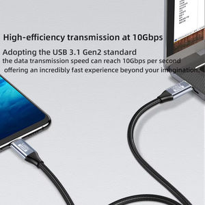 Câbles <span class=keywords><strong>USB</strong></span> 3.1 Type C vers Type C Gen2 multifonctions Xput 10 Gbps, PD 100 W 5 A 20 V, charge rapide du téléphone, câble de données <span class=keywords><strong>USB</strong></span> Type C - Product Image 5