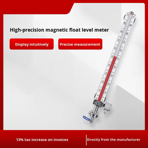 מד גובה מים מגנטי <span class=keywords><strong>UHZ</strong></span> עם צף, עשוי פלסטיק PP ופלדת אל-חלד 304, עם שידור מרחוק והתקנה עליונה - Product Image 3