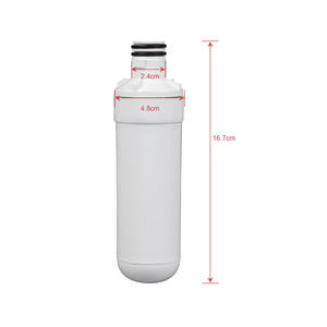 Lt1000p Refrigerator <b>Water</b> <b>Filter</b> <b>Cartridge</b> 4.8cm Diameter 16.7cm Length Activated Carbon Replacement For Household Use - Product Image 1