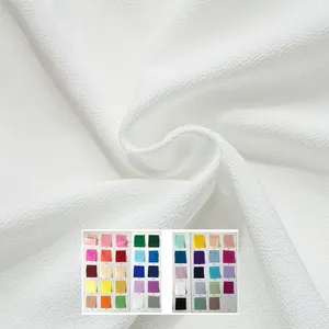 Ready goods 44 colors silk CDC fabric 6A Grade 12MM 100% mulberry silk crepe de chine fabric in stock