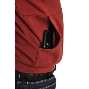 BLAKLADER - 356011585909S Sudadera con capucha para mujer 3D Rojo quemado-EAN 7330509771242 WORK HOODIES - Product Image 4