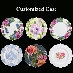 Biểu Tượng Tùy Chỉnh Ý Phong Cách Pháp Tấm Cánh Hoa Cho Đám Cưới, Khách Sạn Cao Cấp Xương Trung Quốc Sò Sò Hoa Sạc Tấm - Product Image 4