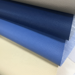 Eco Leder kratz feste mehrfarbig geprägte Vinyl gewebe <span class=keywords><strong>PVC</strong></span> künstliche synthetische Polster Leder rolle für Kleidung - Product Image 5