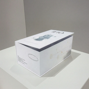 Custom Logo Printing Embossed Matt Laminated Recyclable Luxury Rigid Cardboard Box with Magnetic Flap Closure for Gift Packaging - Product Image 2
