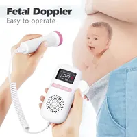 Monitor Fetal Doppler para el embarazo, Monitor del latido del corazón para bebé en casa, con accesorios