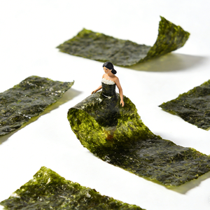 High Quality <strong>Organic</strong> Dried Sushi Nori Green Roasted <strong>Sea</strong> <strong>Moss</strong> New Crop Yaki Wrapping Seaweeds Grade B 19x21cm - Product Image 4