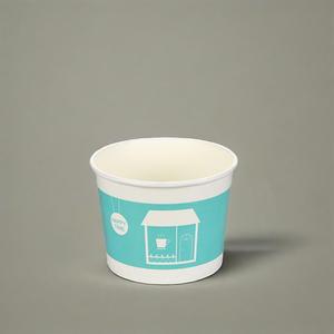 Bol à soupe en papier personnalisé avec logo, bon marché, avec couvercle de qualité alimentaire pour les repas à emporter, le petit-déjeuner, le porridge - Product Image 4