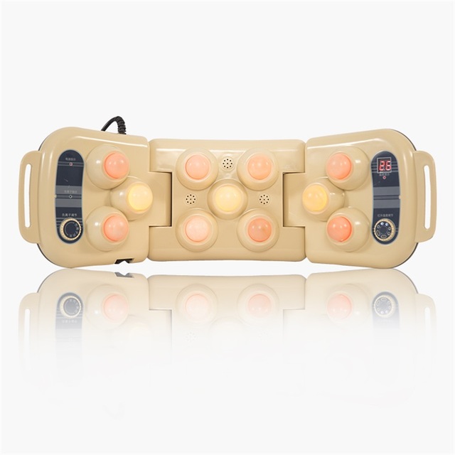 Thermal Jade Stone Portable Massager Machine with 11 Jade Balls