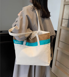 Nueva bolsa de compras de lona resistente, reutilizable y ecológica, personalizada. - Product Image 4