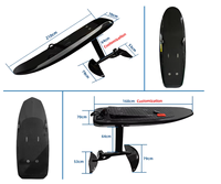 Planche de surf hydrofoil à propulsion électrique en fibre de carbone écologique, best-seller, kit de réparation de groupe motopropulseur vertical à jet pour enfants