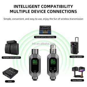 نظام ميكروفون لاسلكي TNH UM- U1 UHF جهاز إرسال واستقبال ميكروفون سلكي إلى ميكروفون لاسلكي XLR مستقبل إرسال لاسلكي - Product Image 5