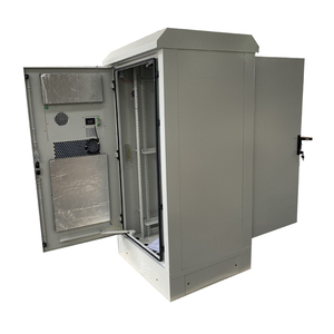 Armoire de distribution électrique extérieure à deux portes IP55 avec système de refroidissement LAE-1650, armoire de communication extérieure LAE-16 - Product Image 1
