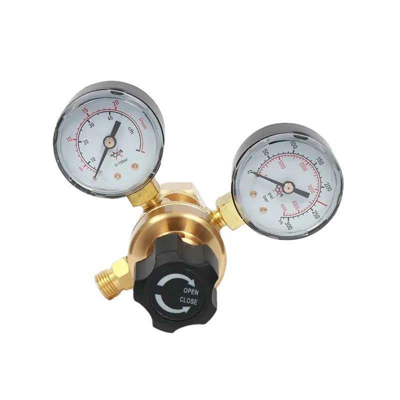 Bestseller Full Brass CO2 Regulator kleiner CO2-Regler ohne Heizung