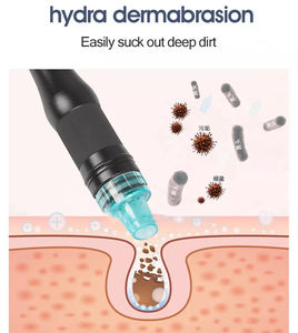 Promotion 8 in1 Dermabrasion Nettoyage Du Visage Aspirateur Jet D'oxygène Peel H2O2 Exfoliation Machine De Traitement De L'acné - Product Image 5