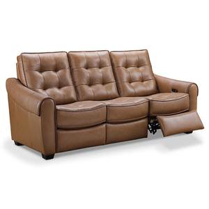 Rimocy — ensemble canapé-causeuse électrique, inclinable, en tissu cuir, pour salon - Product Image 3