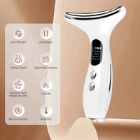 Double réducteur de menton raffermissant appareil de soins de la peau visage cou levage masseur