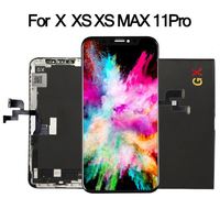 Écran LCD GX OLED d'usine pour iPhone X XS MAX 11Pro 11 12 Mini PRO MAX pièces d'assemblage de numériseur d'écran tactile OLED dur