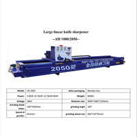 ANGHUA 3100 Affûteuse de couteaux droits CNC automatique professionnelle à roulement, haute précision pour le ponçage des lames