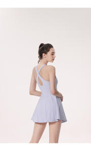 Einteiliger Yoga Short Golf Dress Tennis rock - Product Image 5