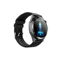 Reloj Inteligente con Pantalla Táctil para Monitoreo Avanzado de Salud, Resistente al Agua IP67, con Caja de Metal y Correa de Silicona para Pedidos al por Mayor
